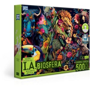 Quebra-cabeca Cartonado Ia Biosfera 500pcs-106641-34341