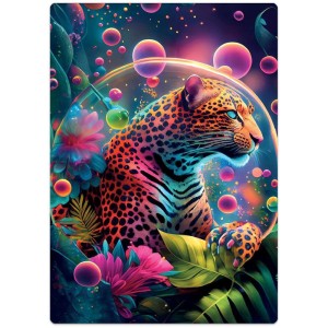 Quebra-cabeca Cartonado Ia Jaguar Neon 500pcs Nano-106642-11112