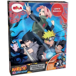 Quebra-cabeca Cartonado Naruto Puzzle Play 100 Pecas-029707-25825