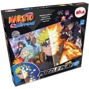 Quebra-cabeca Cartonado Naruto Puzzle Play 200 Pecas-092772-17362