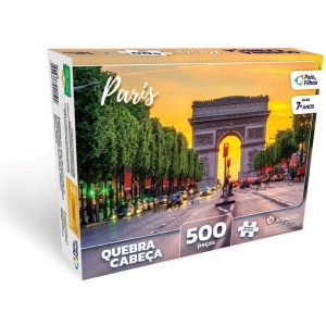 Quebra-cabeca Cartonado Paris 500 Pecas-071780-49061