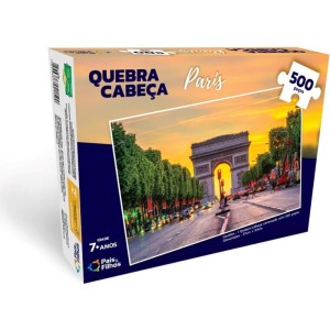 Quebra-cabeca Cartonado Paris 500 Pecas-071780-50623