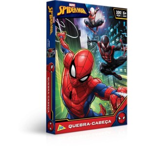 Quebra-cabeca Cartonado Spider-man 100pcs-064404-55246