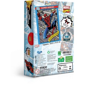 Quebra-cabeca Cartonado Spider-man 500pcs Nano-095711-12081