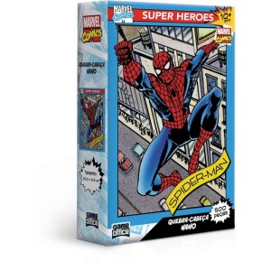 Quebra-cabeca Cartonado Spider-man 500pcs Nano-095711-82924