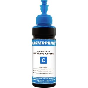 Refil De Tinta Hp Comp. Ciano 100ml Bulk Ink Vivera-081872-89120