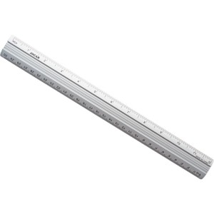 Regua De Aluminio Jocar Office 30cm