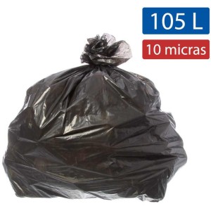 Saco Para Lixo 105l Preto 75x90cm 10micras-076354-28584