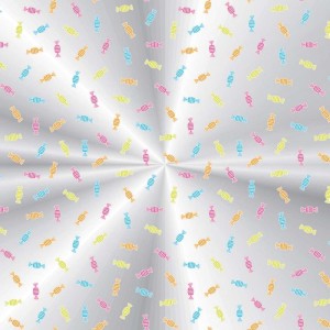 Saco Poli Transparente Decorad 25x35cm. Sortido