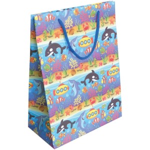 Sacola Para Presente Decorada Infantil Gd 40x29x12-085267-80634