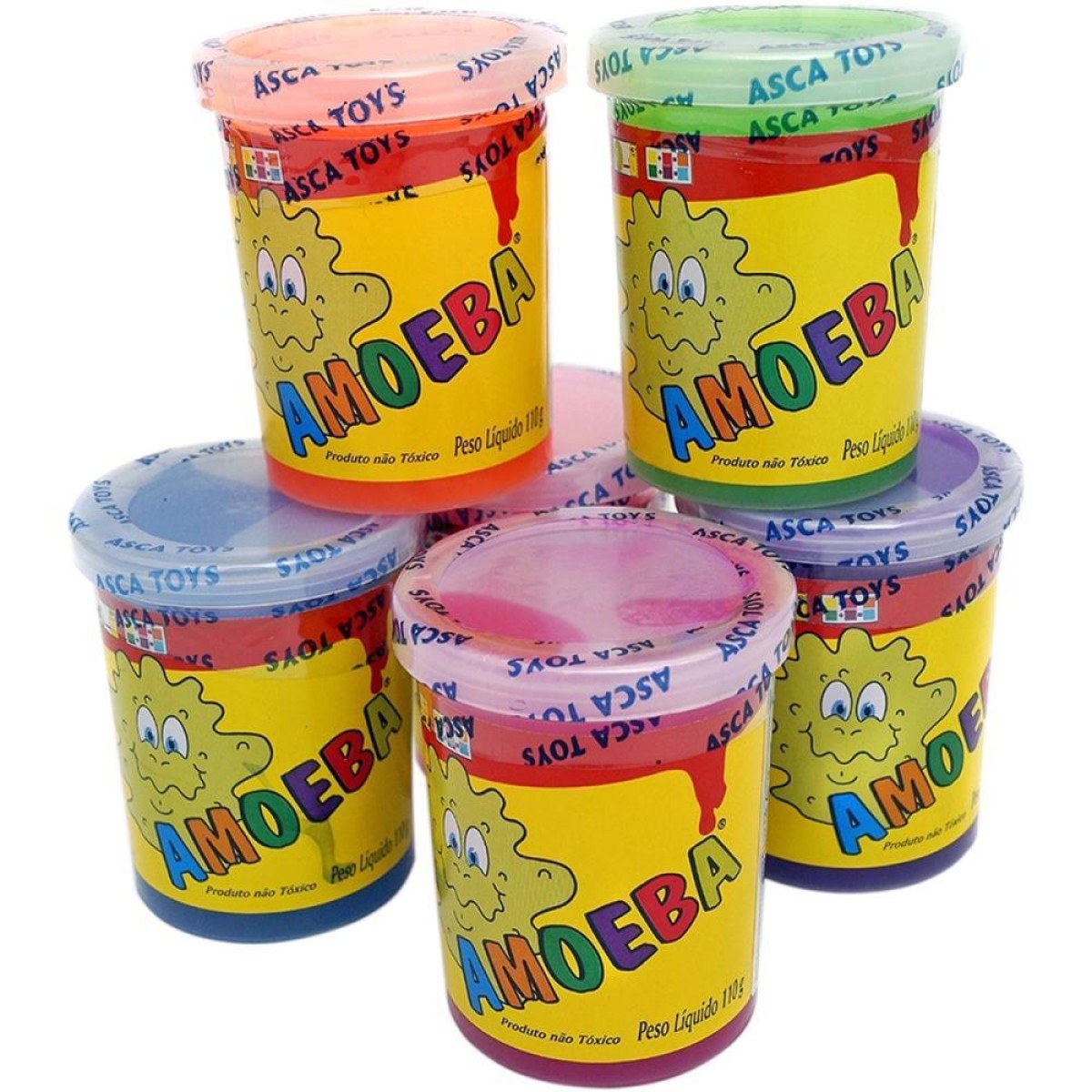 Slime Amoeba 110g. Cores Sortidas-039792-62724