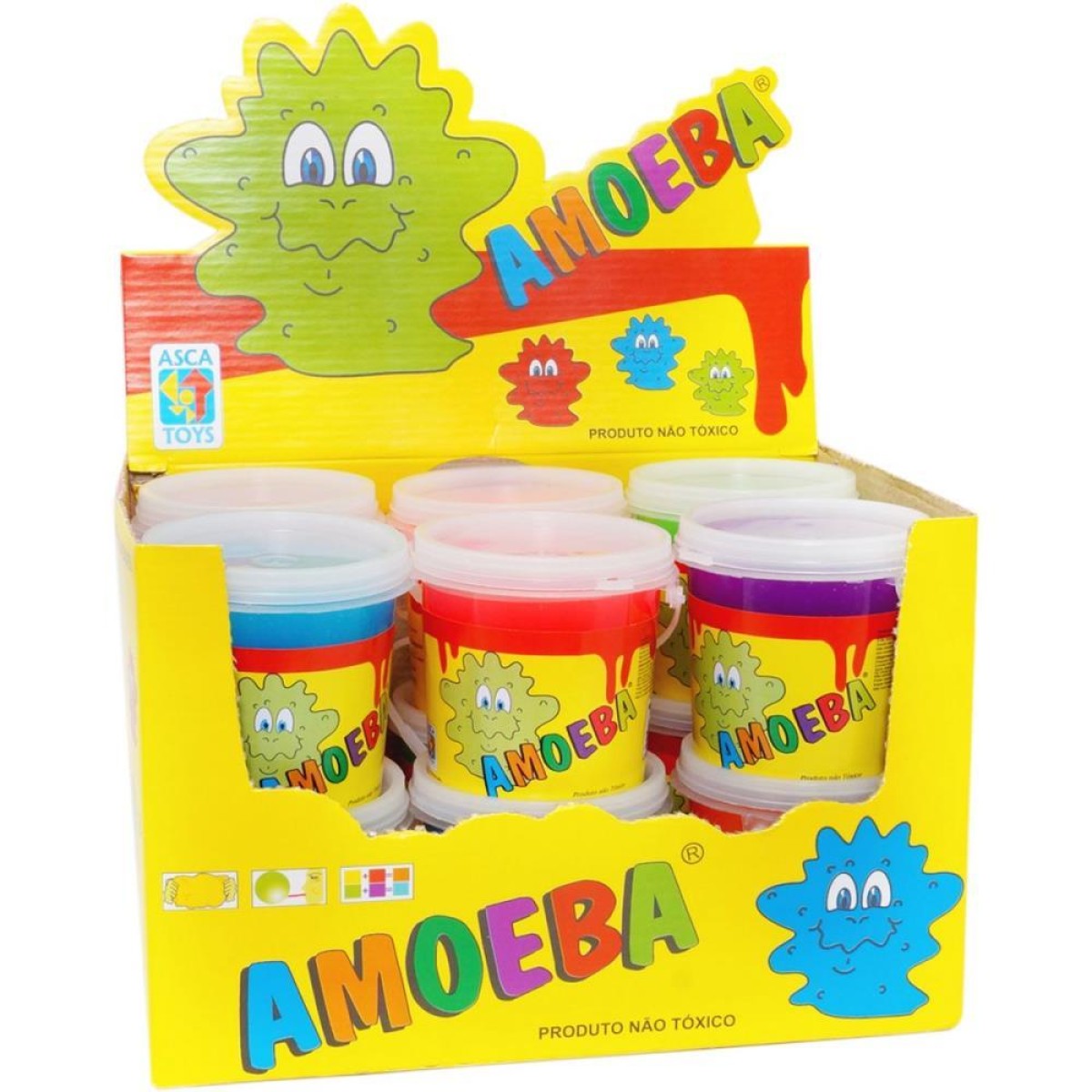 Slime Amoeba 110g. Cores Sortidas-039792-87104