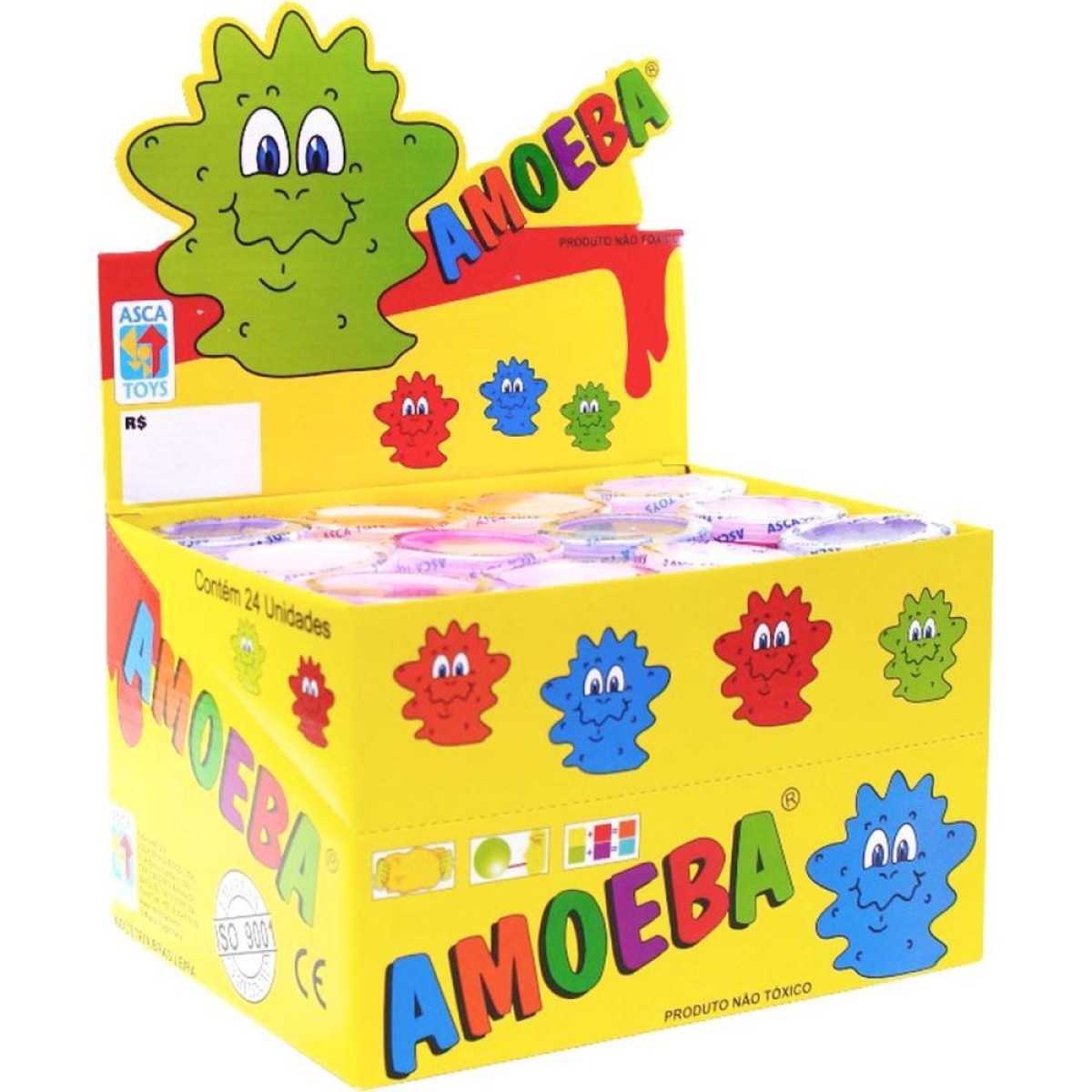 Slime Amoeba 110g. Cores Sortidas-039792-98464