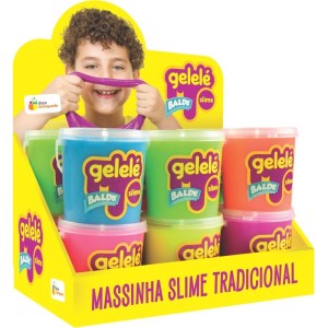 Slime Gelelé Balde Tradicional 457g-076564-46352