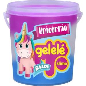 Slime Gelelé Balde Unicornio 457g-076831-97962