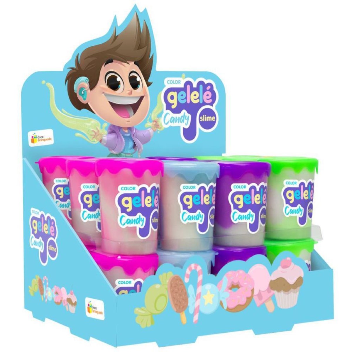 Slime Gelele Candy Color 180g-104786-87665