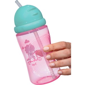 Squeeze Dino Patinete Rosa 400ml Flipt-108642-18352