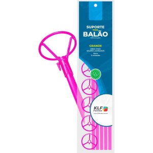 Suporte Para Balao Rosa 50cm-073042-71465