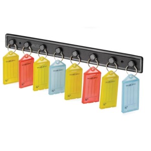 Suporte Para Chaves C/08 Chaveiros Sortidos+etique