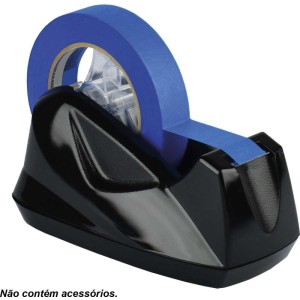 Suporte Para Fita Adesiva Grande Preto Comercial-072355-42551