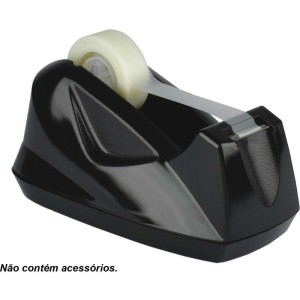 Suporte Para Fita Adesiva Grande Preto Comercial-072355-70420