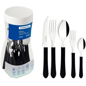 Talher Faqueiro Leme 20pc Inox Preto-027253-84575