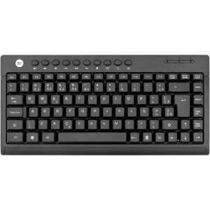 Teclado Mini Usb Cabo 1,3m Preto-101668-68782