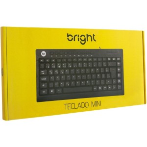 Teclado Mini Usb Cabo 1,3m Preto-101668-80965