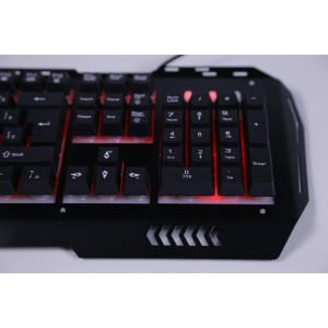 Teclado Multimidia Usb Fusion Backlight Cabo Trancado-087298-35625