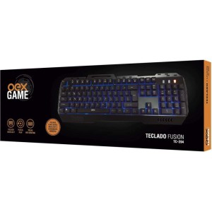 Teclado Multimidia Usb Fusion Backlight Cabo Trancado-087298-68235