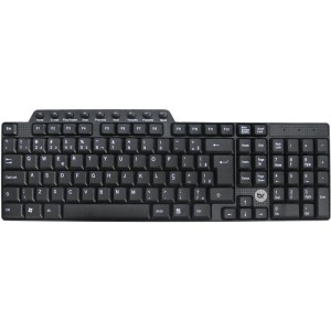 Teclado Multimidia Usb Preto Basico-097260-68977