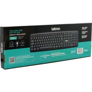 Teclado Usb Letron Padrao Day By Day Pt-101853-49893