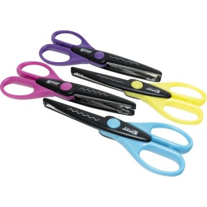 Tesoura Artesanal Decorativa Zig Zag G4408 Color