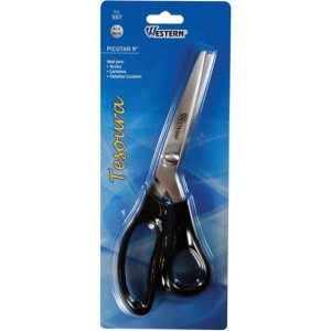 Tesoura Artesanal Picotar Aco Inox 9pol.-047974-24061