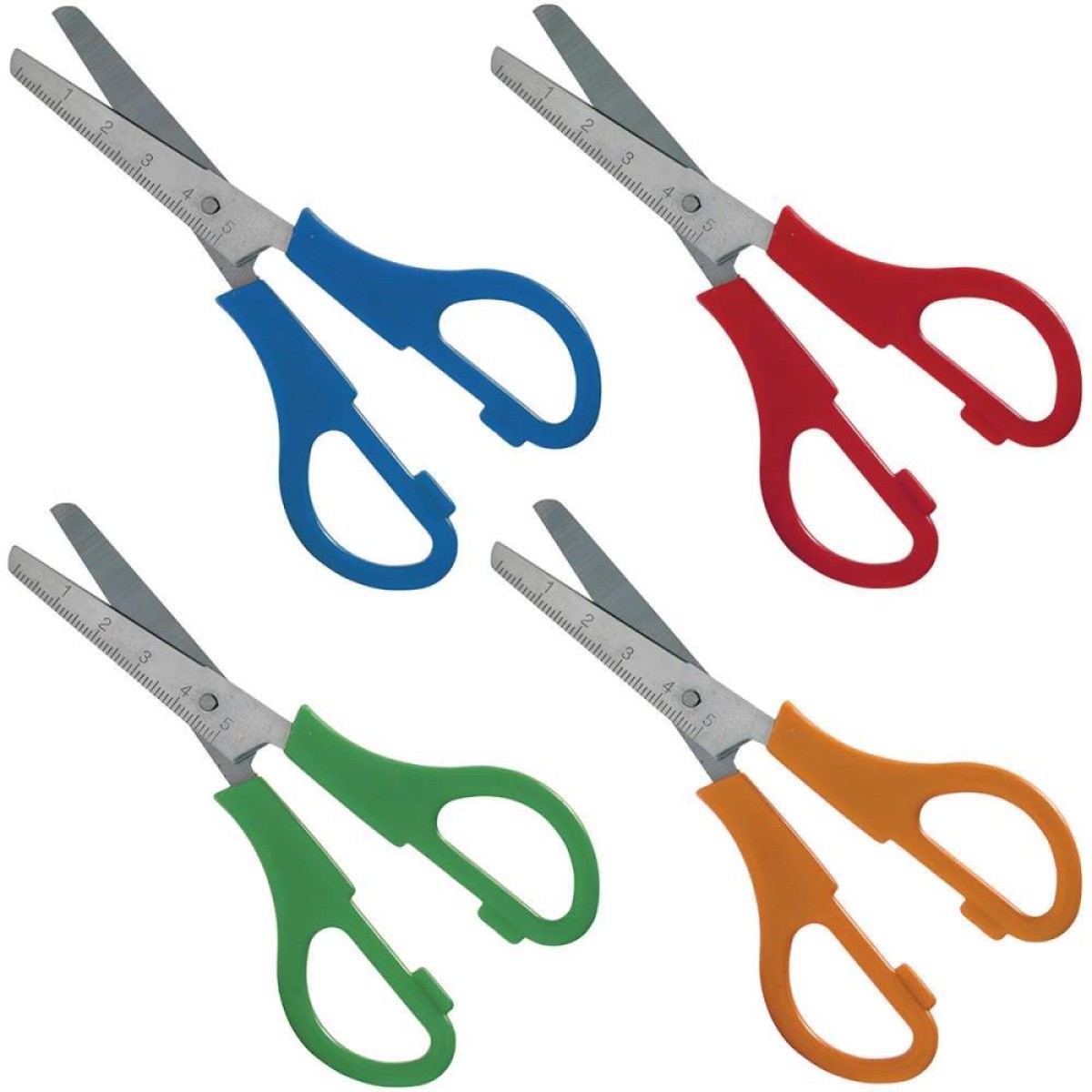 Tesoura Escolar G0125 Inox Cabo Colorido-071374-33565