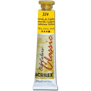 Tinta A Oleo Oil Colors 20ml Amarelo Cadmio-031470-85270
