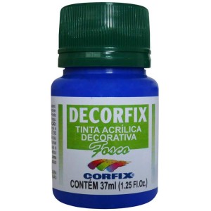 Tinta Acrilica Decorfix Fosca 37ml  Azul Ultr-018695-58902