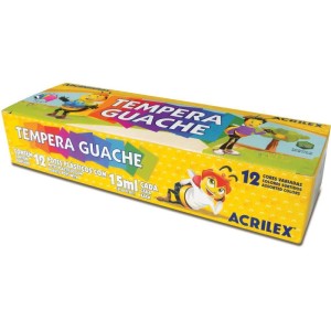 Tinta Guache 015ml 12 Cores-005524-19497