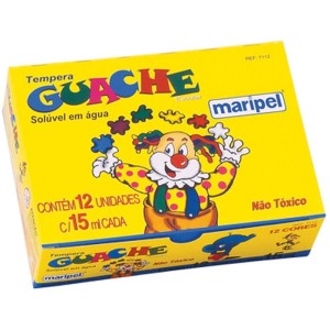 Tinta Guache 015ml 12 Cores-011785-58155