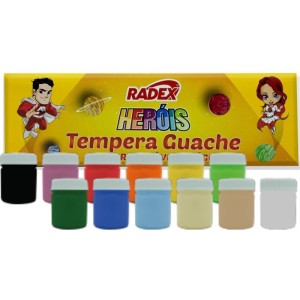 Tinta Guache 015ml 12 Cores-066767-22193