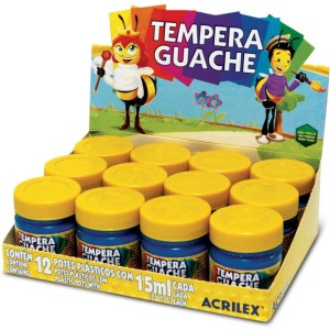 Tinta Guache 015ml Amarelo Ouro-005572-44000