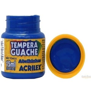 Tinta Guache 015ml Azul Turquesa-005570-17958