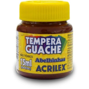 Tinta Guache 015ml Marrom-005579-13301