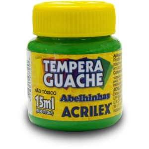 Tinta Guache 015ml Verde Folha-005574-45222