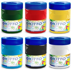 Tinta Guache 250ml 06 Cores Giotto-105043-22086