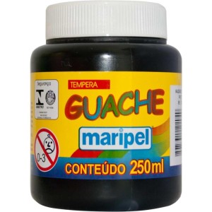 Tinta Guache 250ml Preto-005659-49987