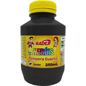 Tinta Guache 250ml Preto-061029-24758