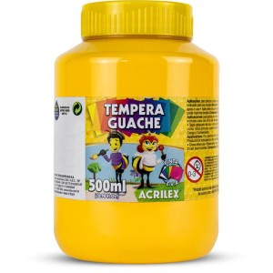 Tinta Guache 500ml Amarelo Ouro-075171-12666