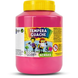 Tinta Guache 500ml Rosa-075172-18793