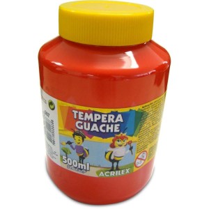 Tinta Guache 500ml Vermelho Vivo-075169-51901